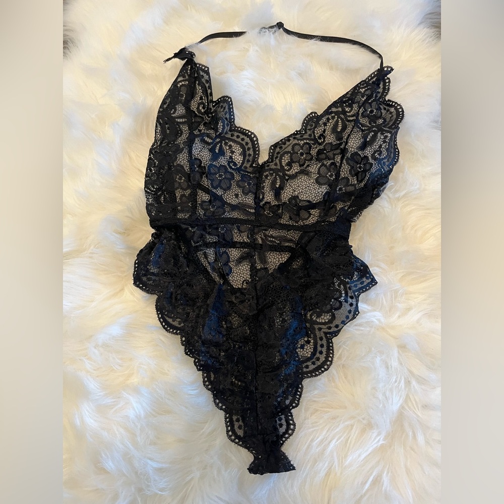 BNWOT Black Laced Lingerie